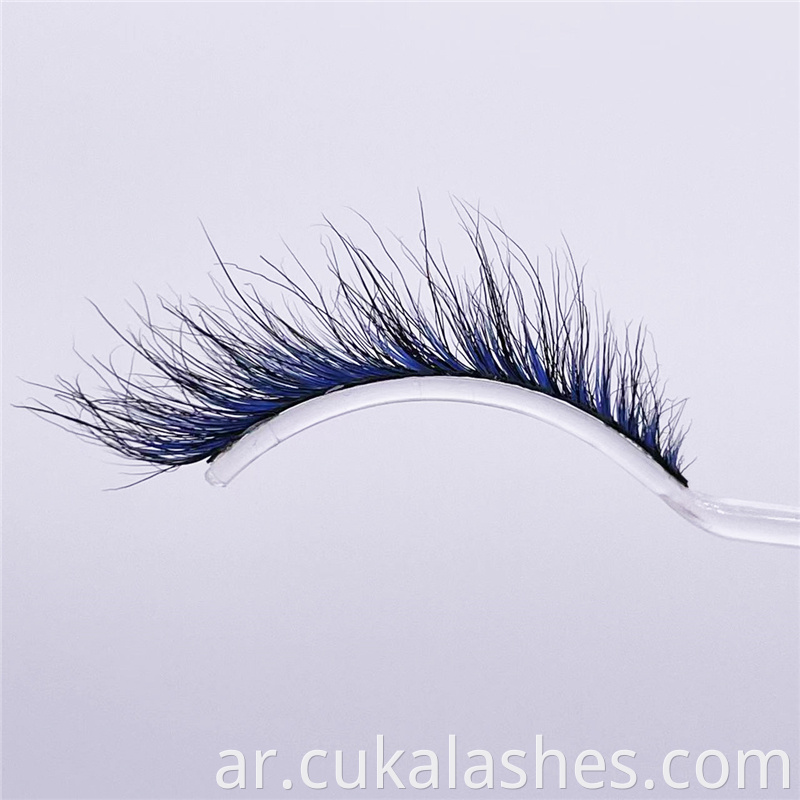 Color Cat Eye Mink Eyelashes